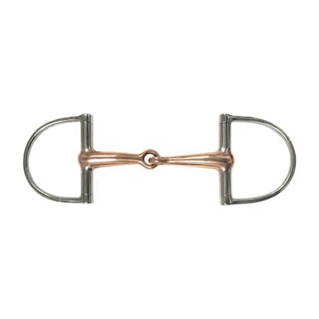 Jacks Imports Copper Mouth Dee Ring Racing Bit 5" 25472-5